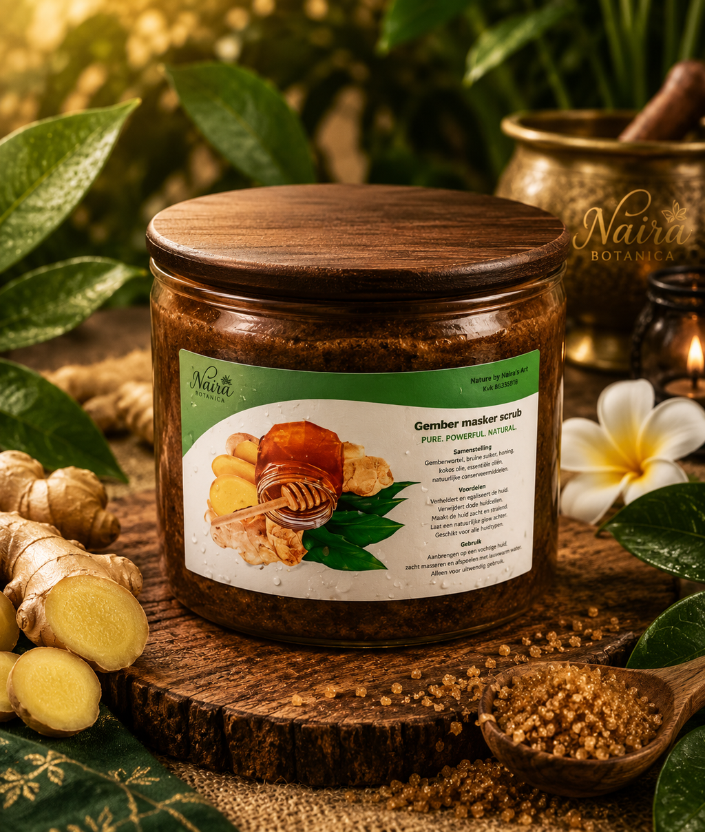 Ginger mask scrub Large 